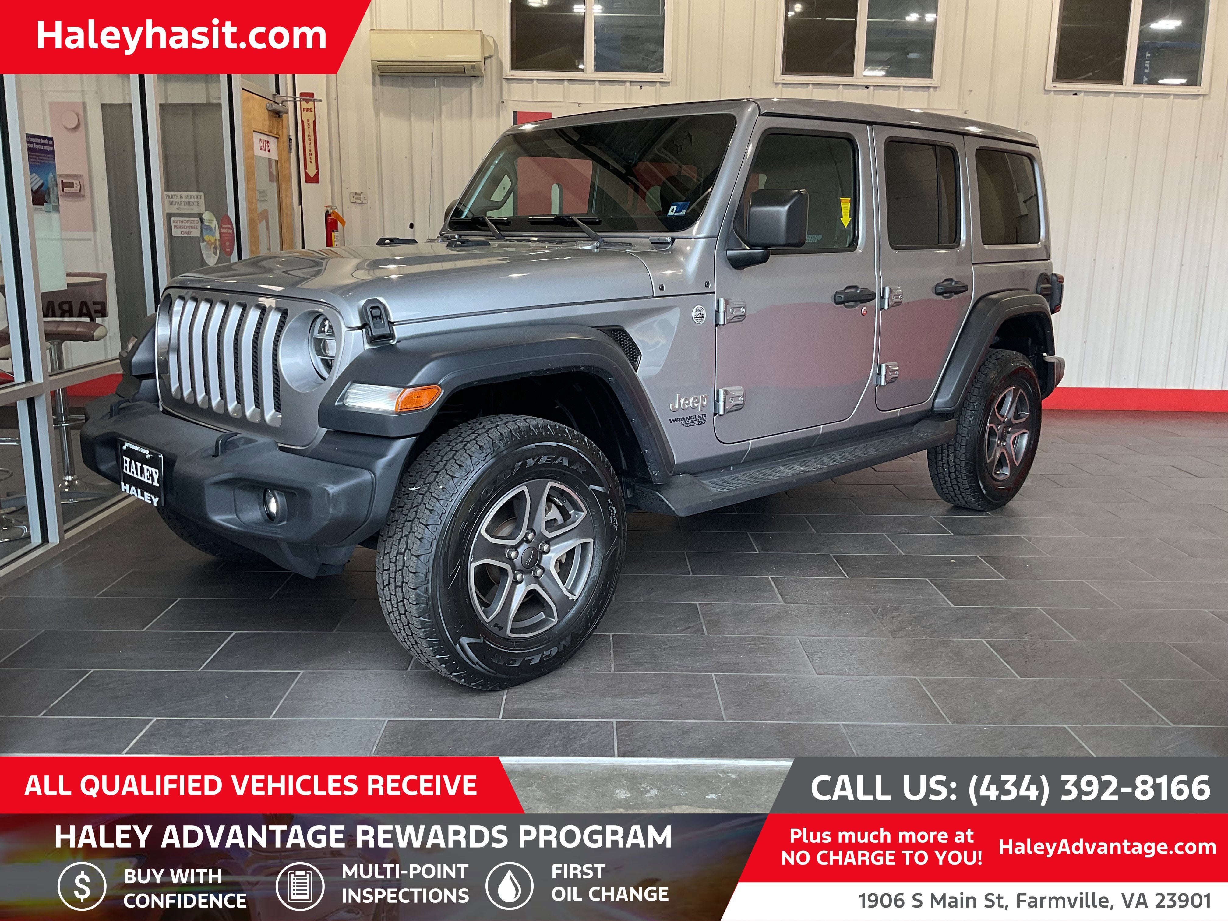 2020 Jeep Wrangler Unlimited Sport S