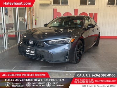 2025 Honda Civic Sedan Hybrid Sport