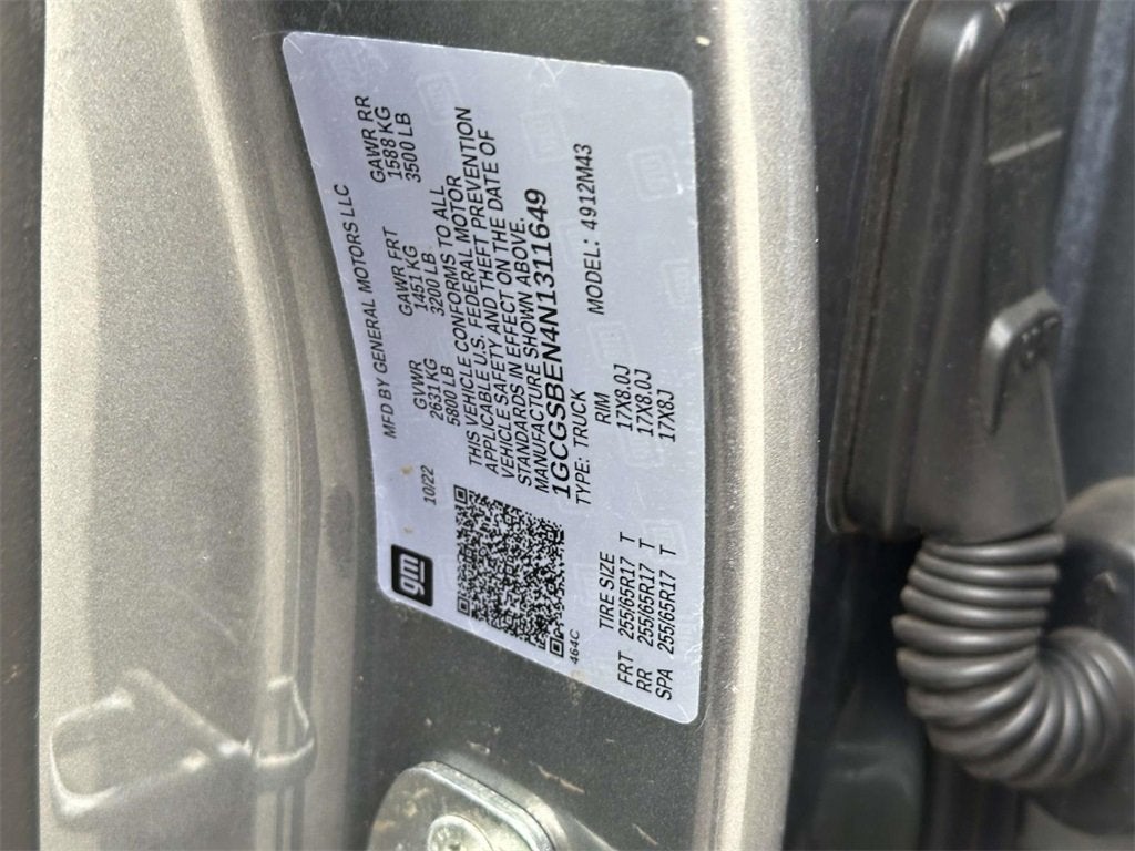 2022 Chevrolet Colorado 2WD Work Truck