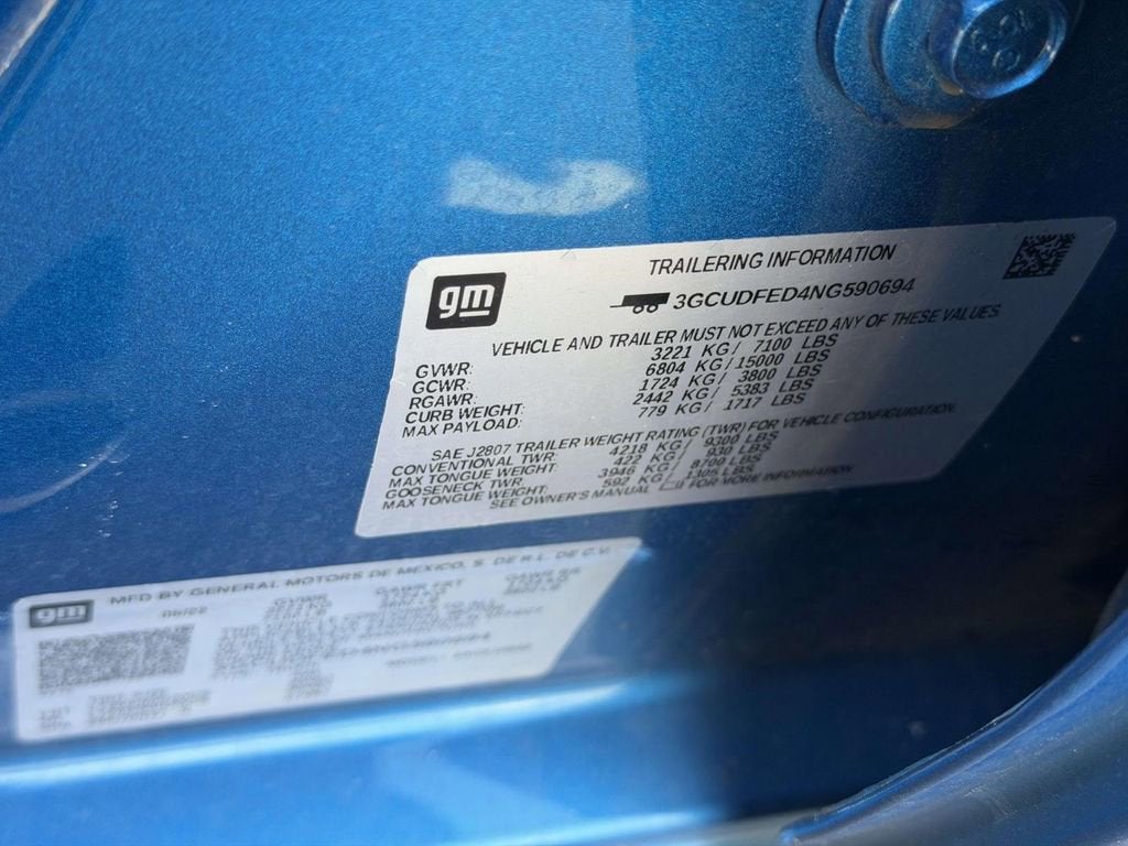 2022 Chevrolet Silverado 1500 LT Trail Boss