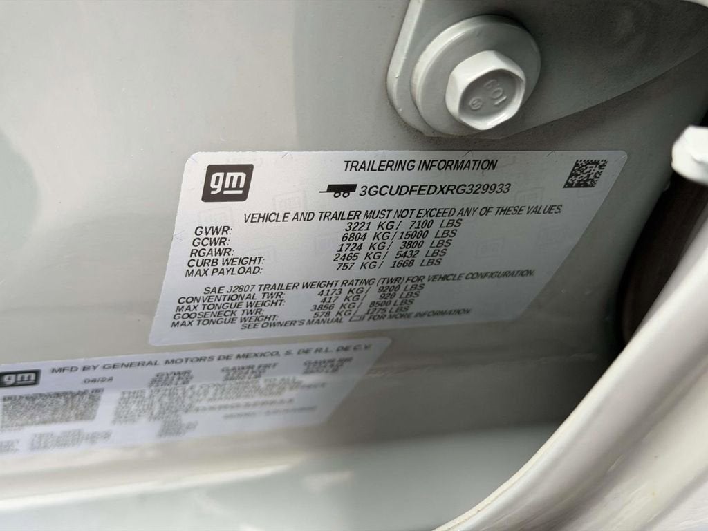 2024 Chevrolet Silverado 1500 LT Trail Boss