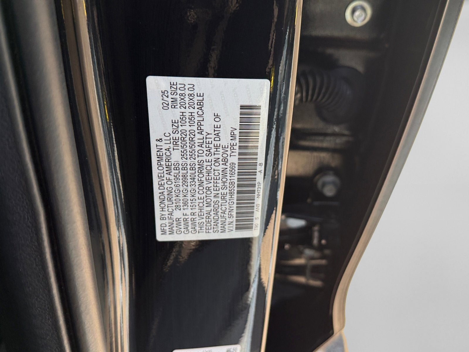 2025 Honda Pilot Elite