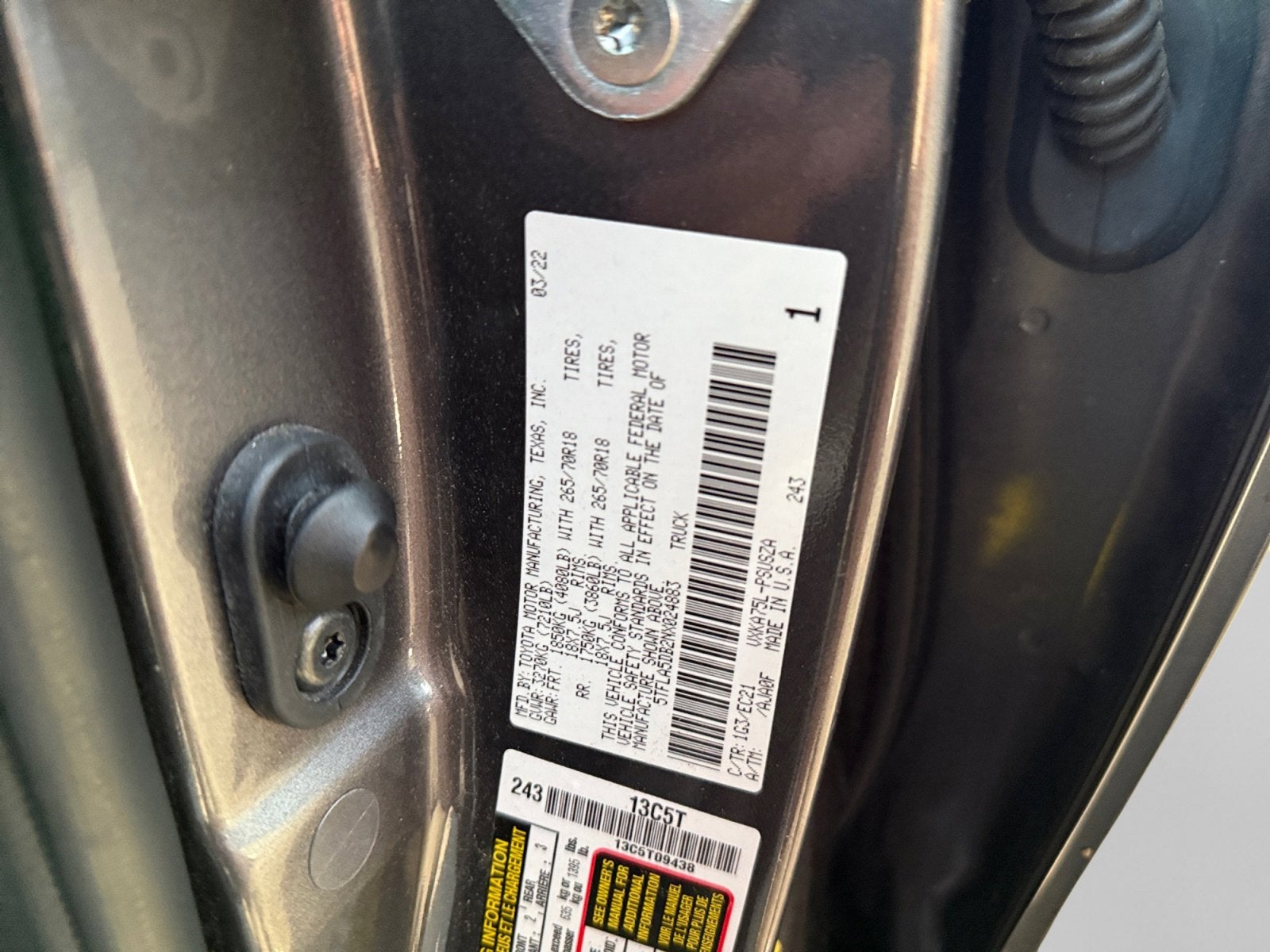 2022 Toyota Tundra SR5