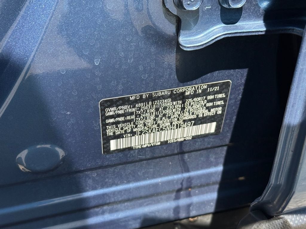 2022 Subaru Forester Premium