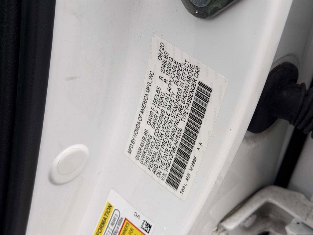 2020 Honda Accord Hybrid Touring