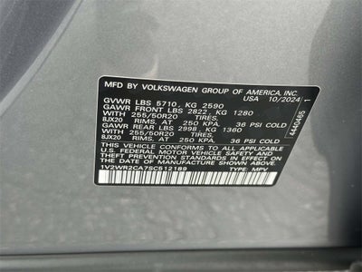 2025 Volkswagen Atlas 2.0T SE w/Technology