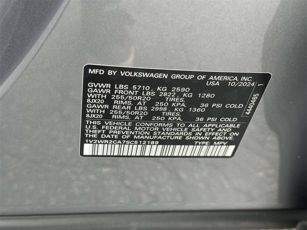 2025 Volkswagen Atlas 2.0T SE w/Technology