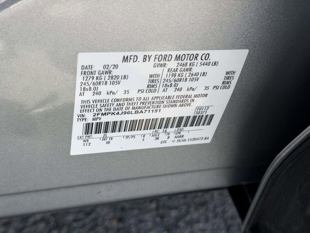 2020 Ford Edge SEL