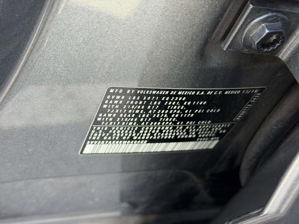 2019 Volkswagen Tiguan 2.0T SE