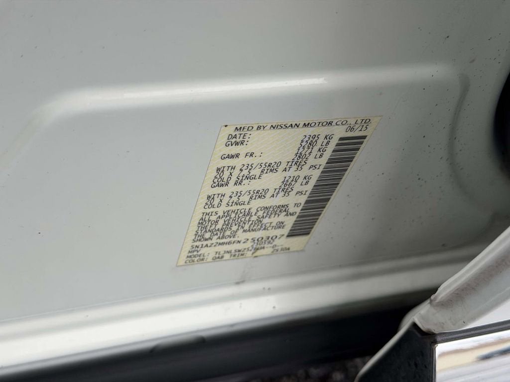 2015 Nissan Murano Platinum