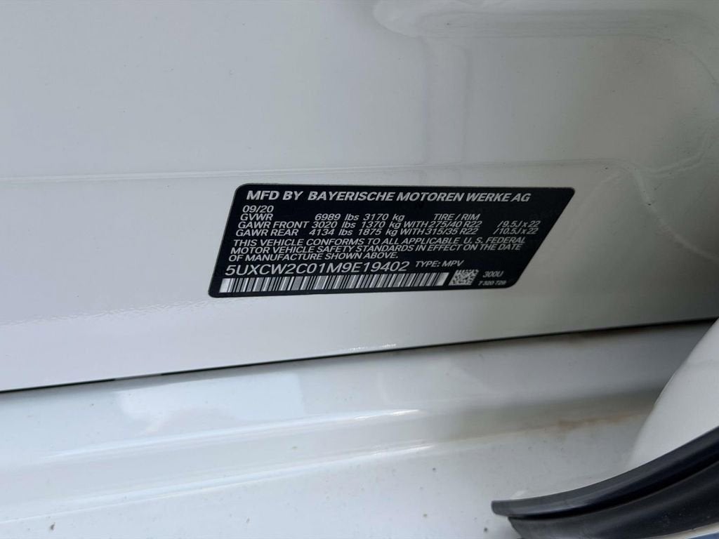 2021 BMW X7 xDrive40i