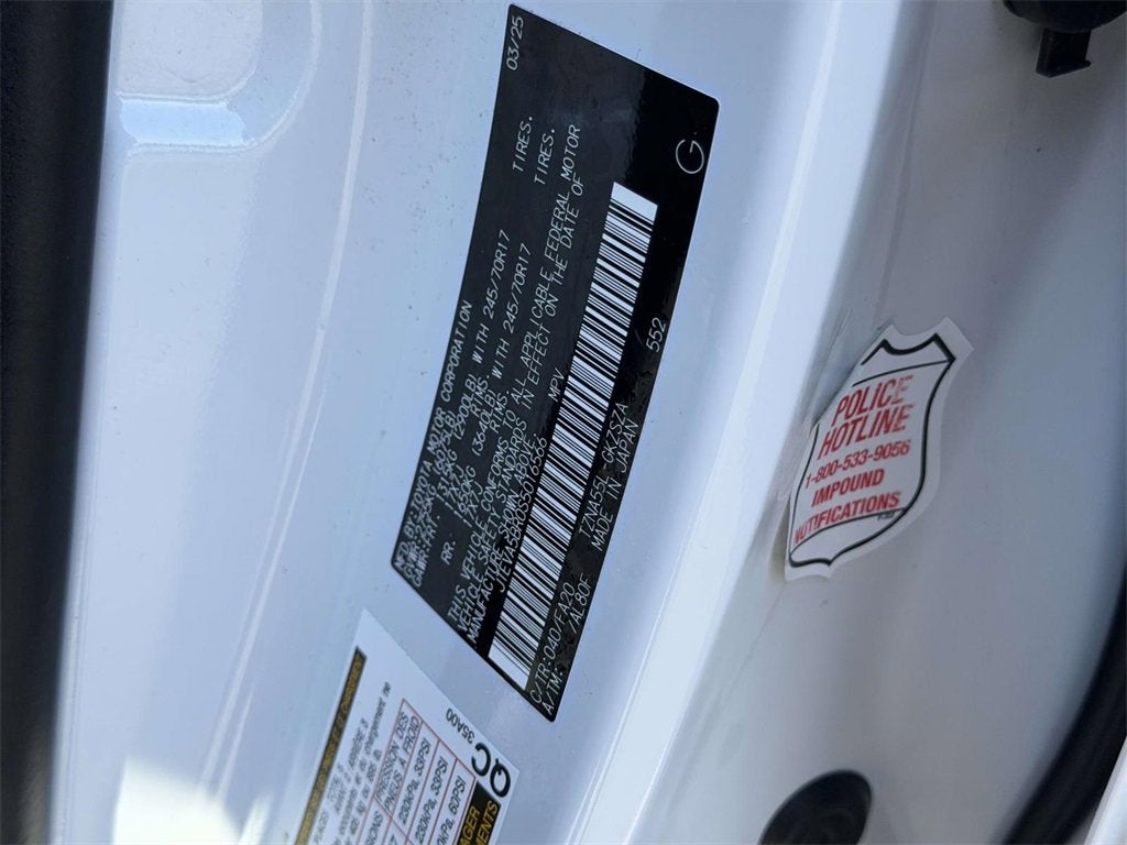 2025 Toyota 4Runner SR5