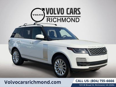 2019 Land Rover Range Rover HSE