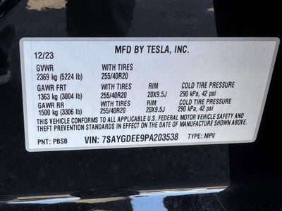 2023 Tesla Model Y Long Range