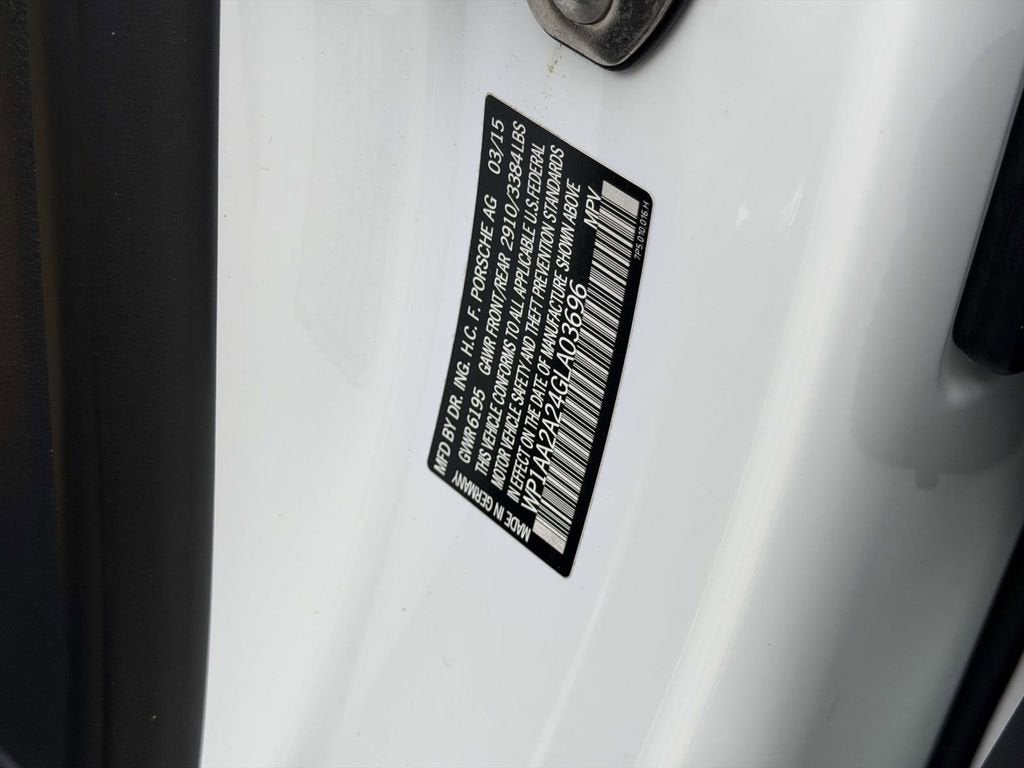 2016 Porsche Cayenne Base