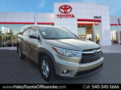 2016 Toyota Highlander Limited Platinum
