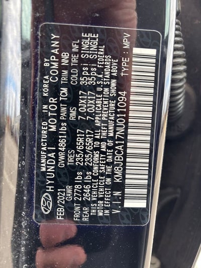 2022 Hyundai Tucson Hybrid Blue