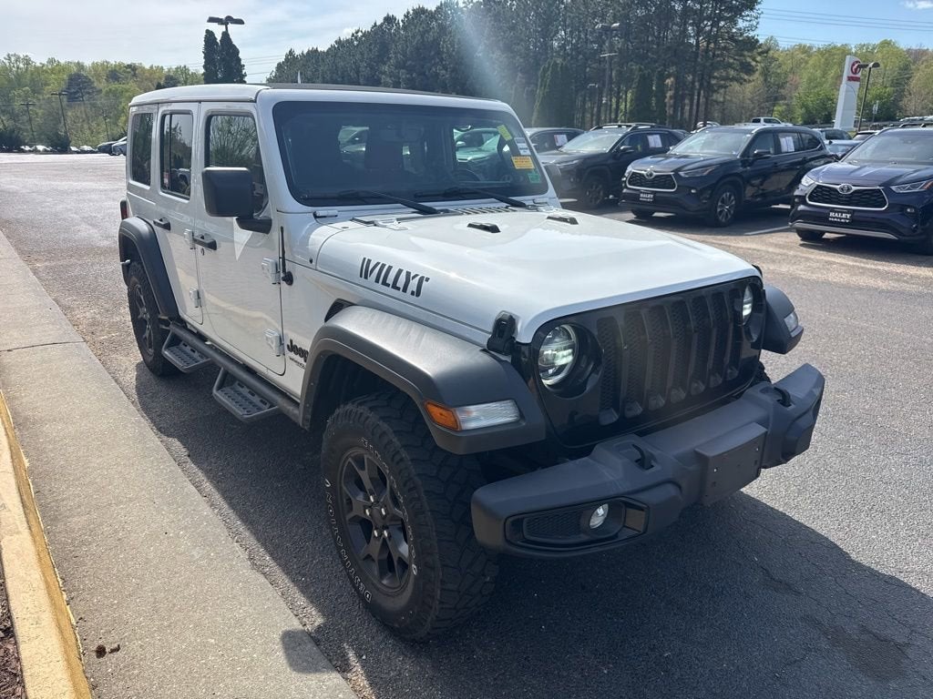 2022 Jeep Wrangler Unlimited Willys