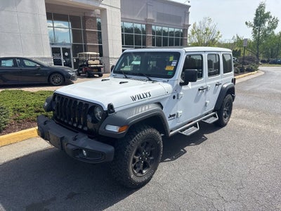 2022 Jeep Wrangler Unlimited Willys
