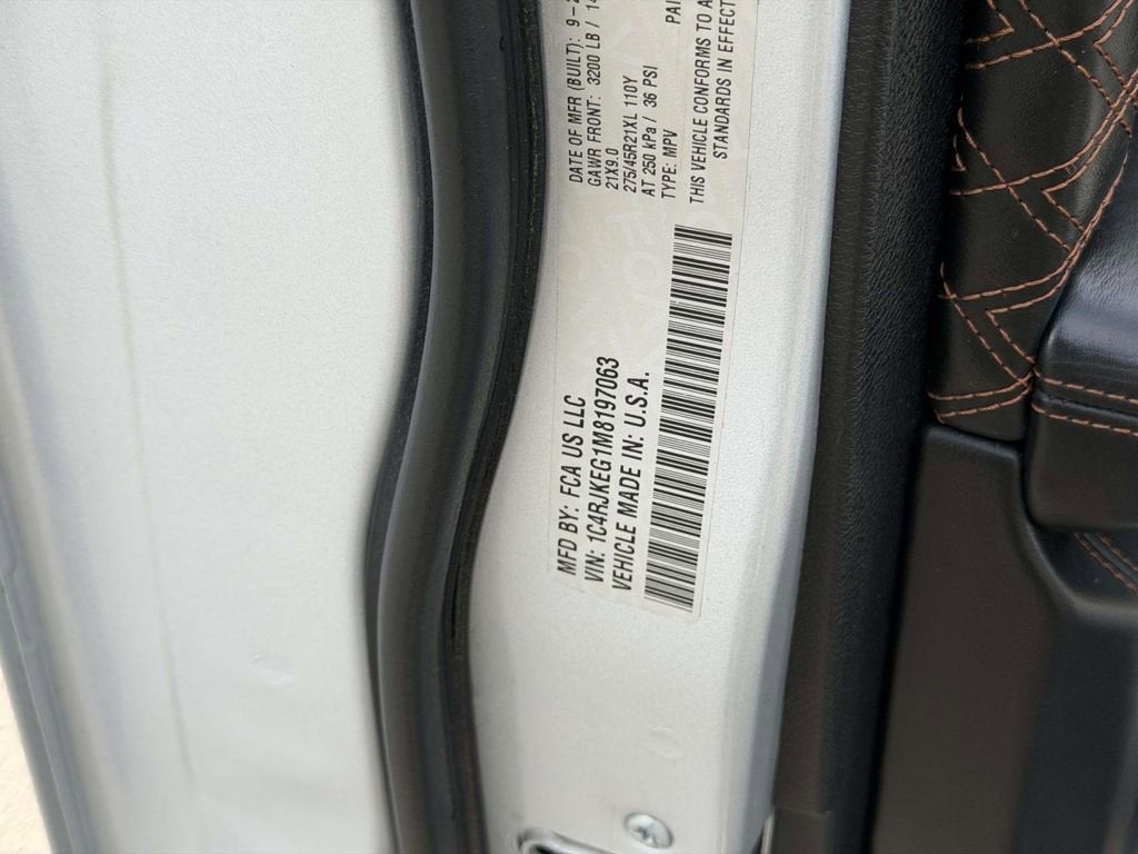 2021 Jeep Grand Cherokee L Summit