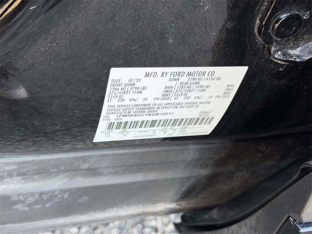 2022 Ford Explorer ST