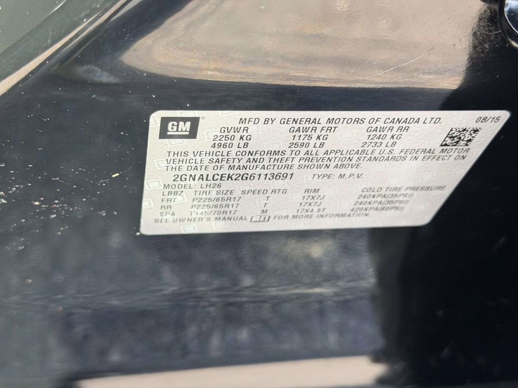 2016 Chevrolet Equinox LT