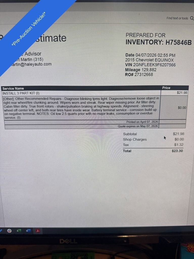 2015 Chevrolet Equinox LS