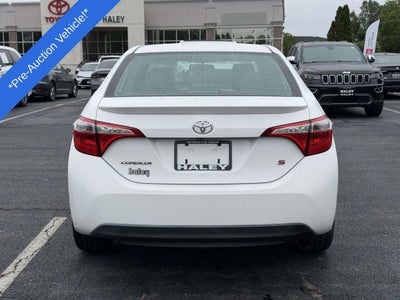 2015 Toyota Corolla S Plus