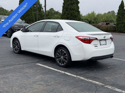 2015 Toyota Corolla S Plus
