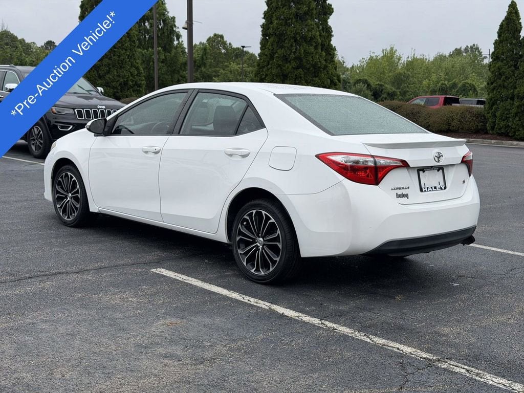 2015 Toyota Corolla S Plus