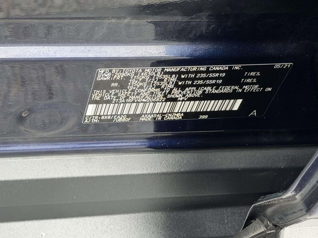 2021 Toyota RAV4 XLE Premium