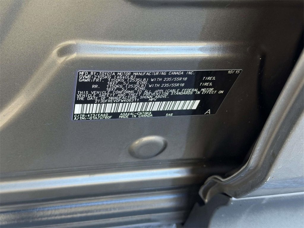 2015 Toyota RAV4 Limited