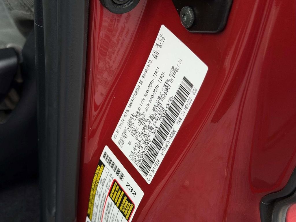 2022 Toyota Tacoma SR