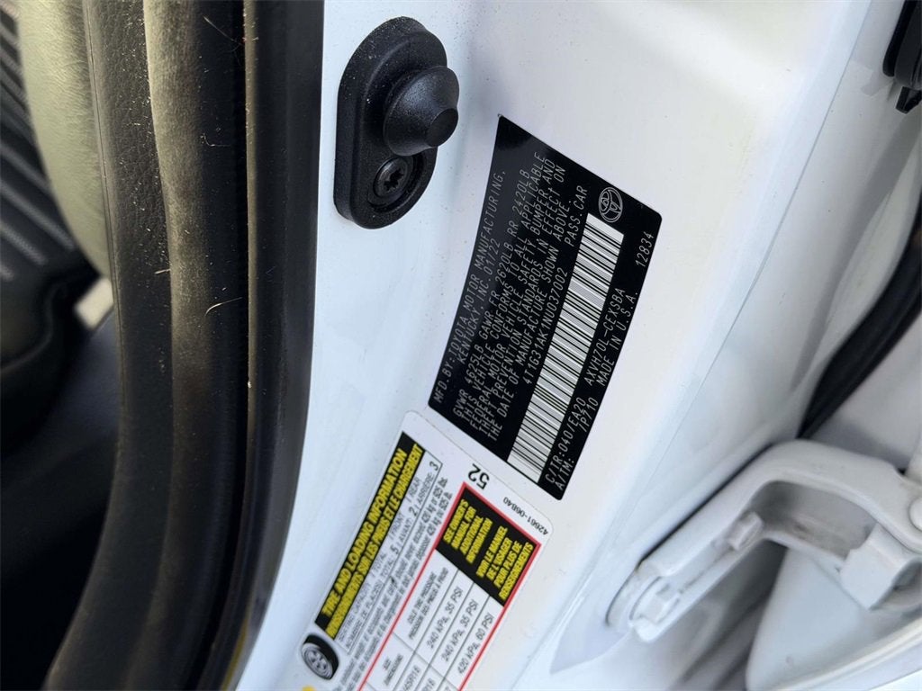 2022 Toyota Camry SE