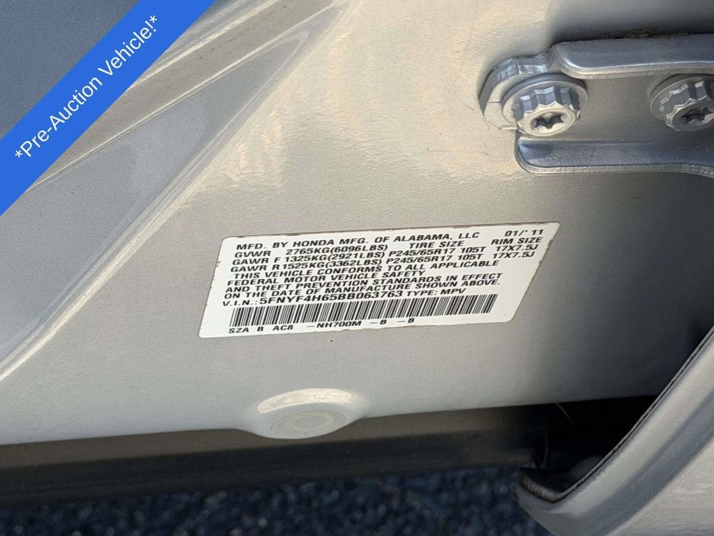 2011 Honda Pilot EX-L