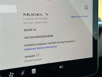 2022 Tesla Model Y Long Range