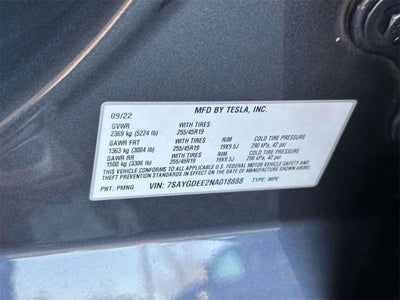 2022 Tesla Model Y Long Range