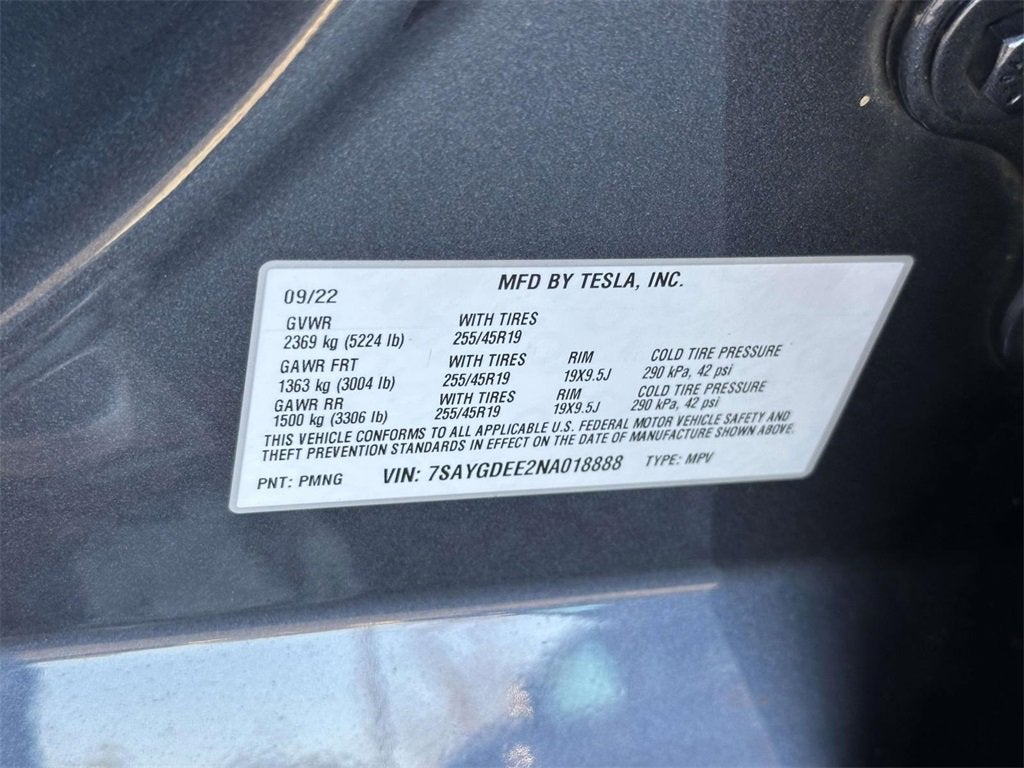 2022 Tesla Model Y Long Range