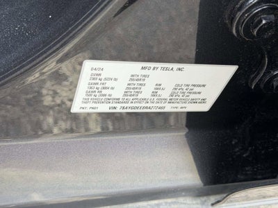 2024 Tesla Model Y Long Range