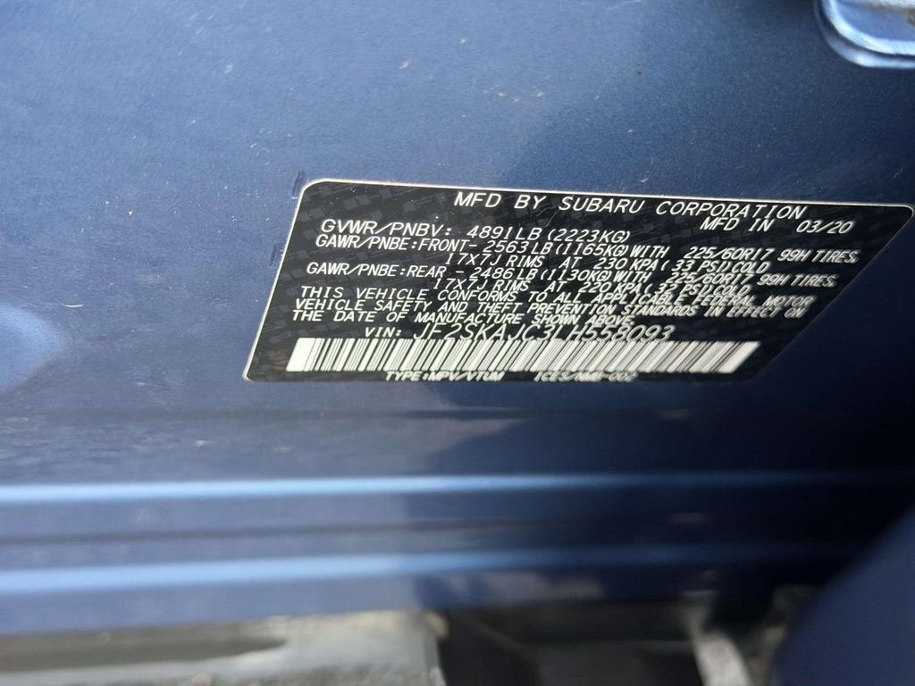 2020 Subaru Forester Premium