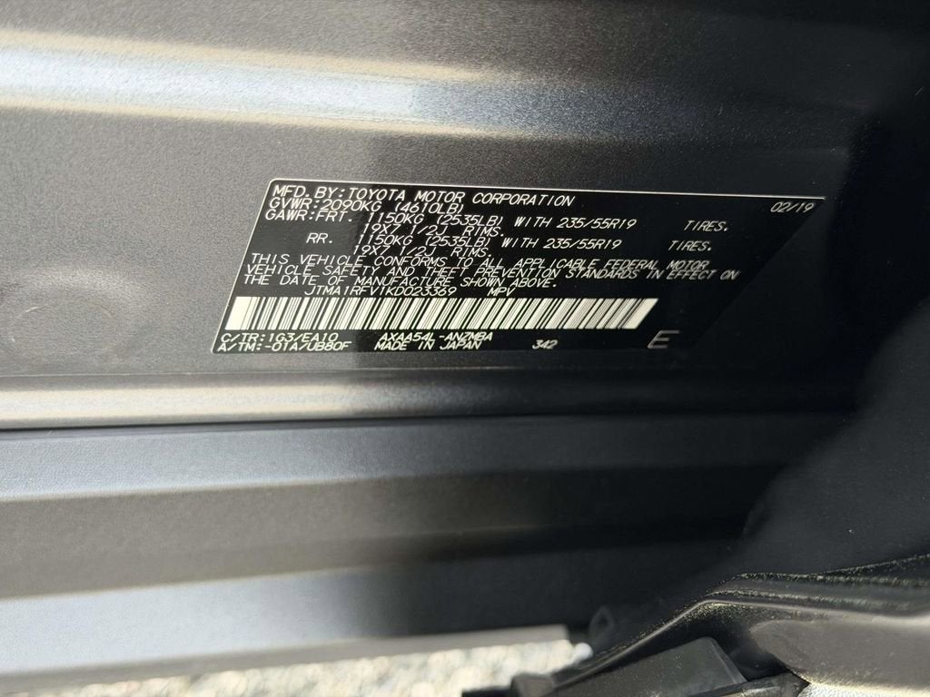 2019 Toyota RAV4 XLE Premium