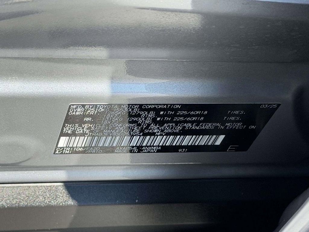 2025 Toyota RAV4 Plug-In Hybrid SE
