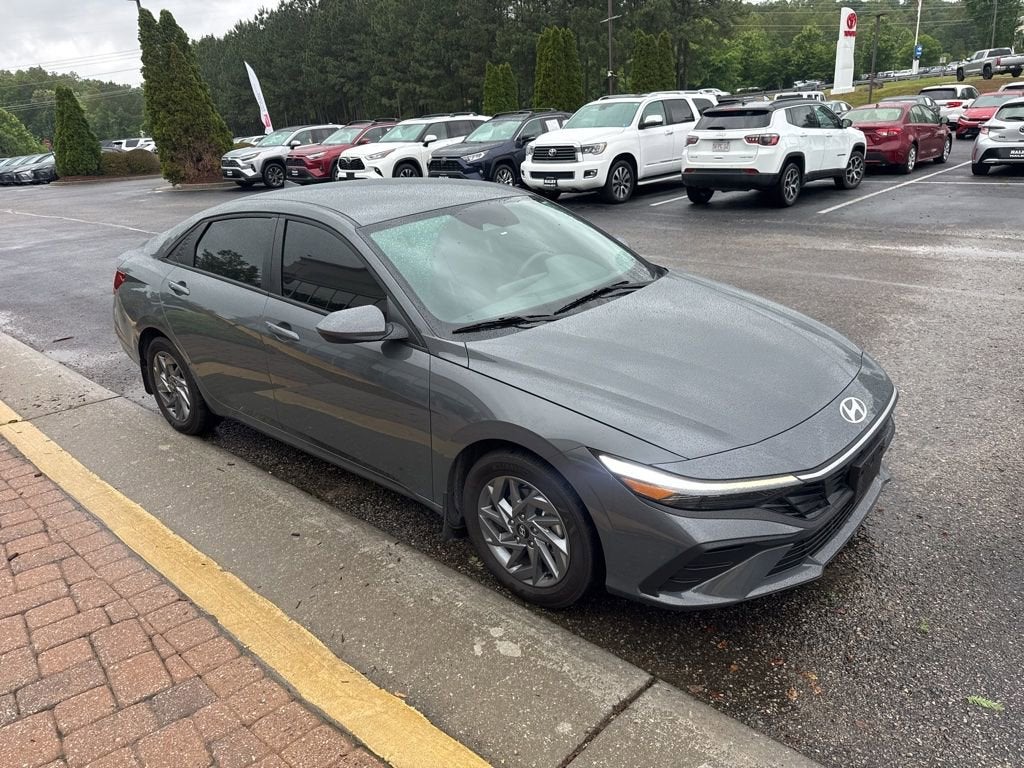 2026 Hyundai Elantra Hybrid Blue