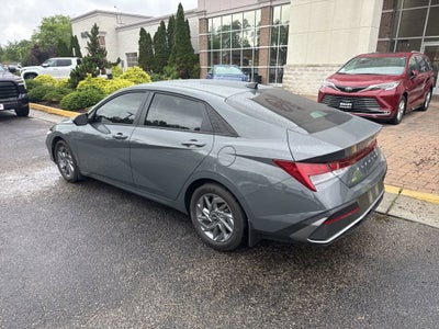 2026 Hyundai Elantra Hybrid Blue