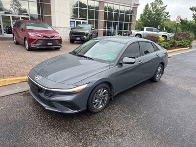 2026 Hyundai Elantra Hybrid Blue