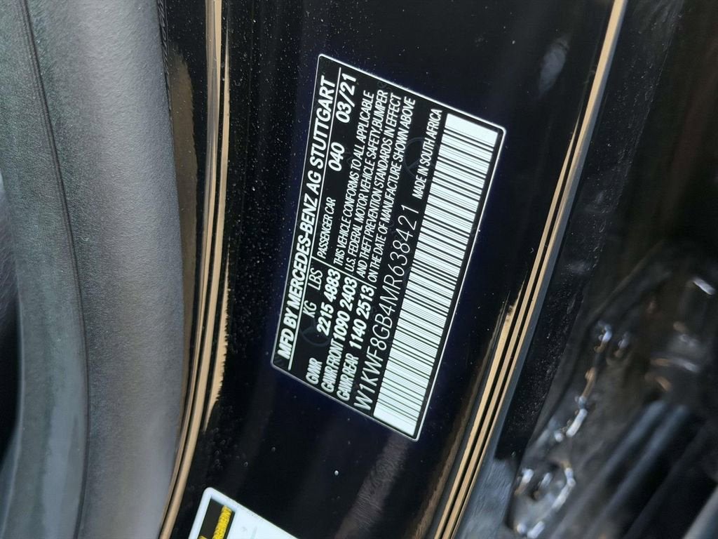 2021 Mercedes-Benz C-Class C 63 AMG®