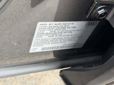 2019 Audi Q7 45 Premium Plus
