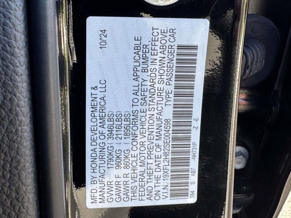 2025 Honda Civic Hatchback Sport