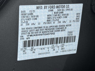 2026 Ford Explorer Platinum