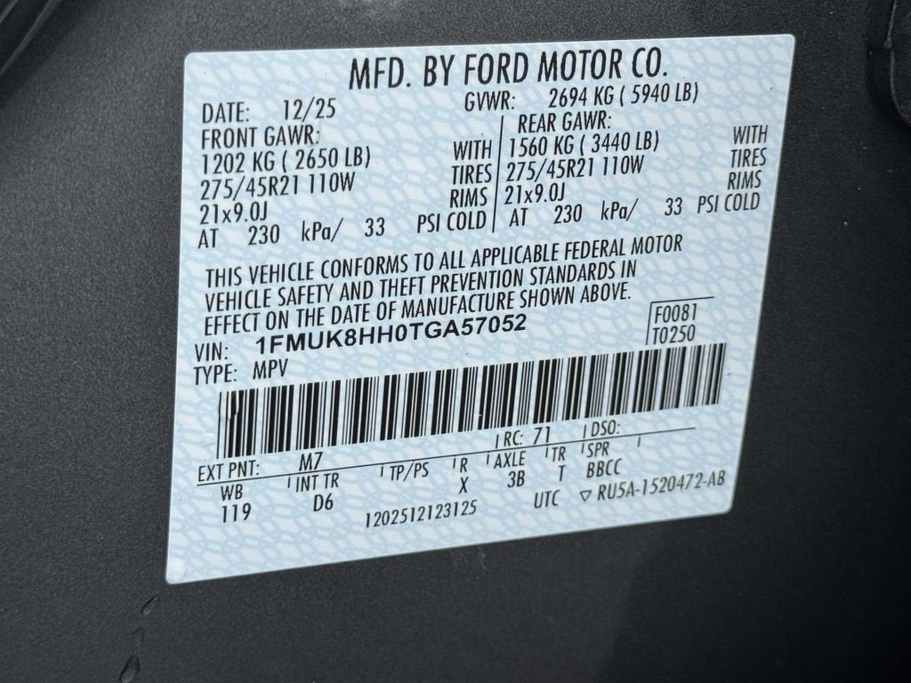 2026 Ford Explorer Platinum